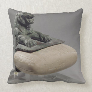 Lion holding a Hurrian foundation tablet, c.2150 B Cushion