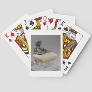 Lion holding a Hurrian foundation tablet, c.2150 B Playing Cards