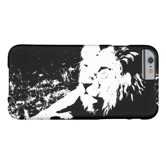 Lion in Black and White Case-Mate iPhone Case (Back Horizontal)