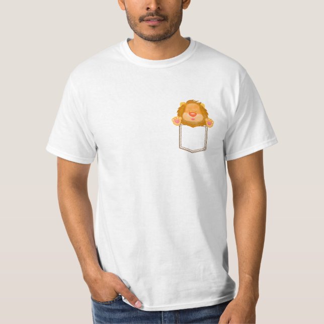 Lion in My Pocket T-Shirt (Front)