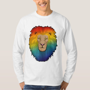 Lion in Rainbow Colours T-Shirt
