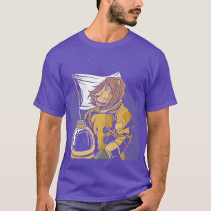 Lion In Space Astronaut Astral Cosmic Design For S T-Shirt