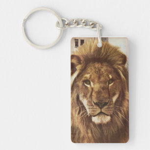 lion in town key ring