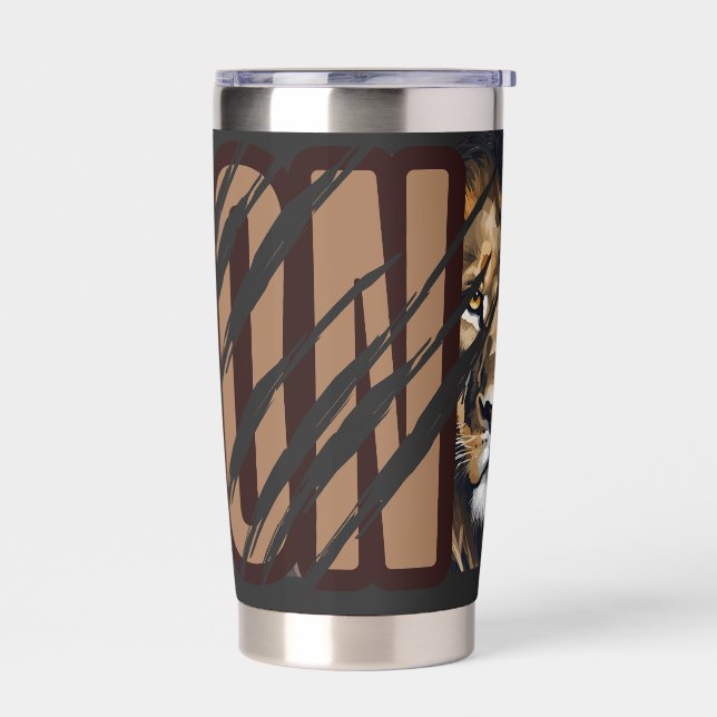 LION INSULATED TUMBLER (Left)