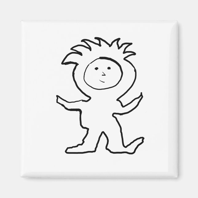 Lion Jammies by Cussdum Designs Magnet (Front)