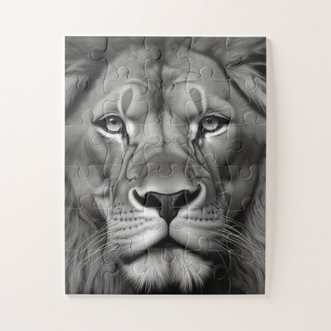 Lion Jigsaw Puzzle (Vertical)