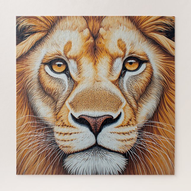 Lion Jigsaw Puzzle (Vertical)