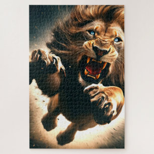 Lion jigsaw puzzle