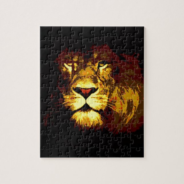 Lion Jigsaw Puzzle (Vertical)