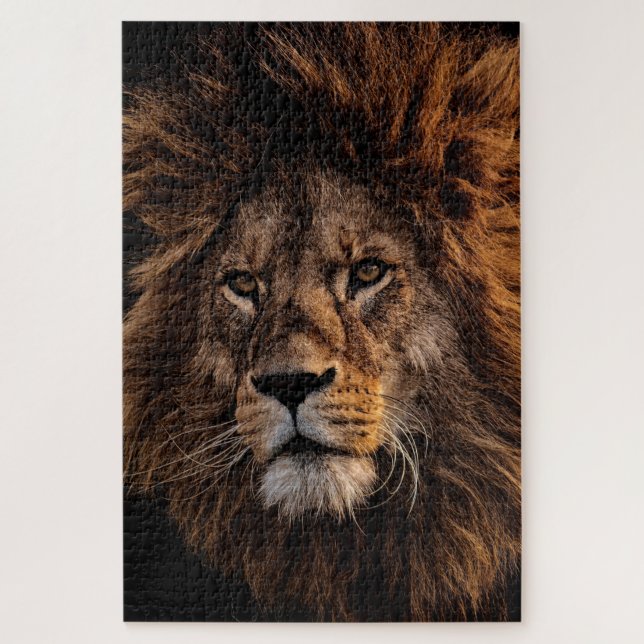 Lion Jigsaw Puzzle (Vertical)