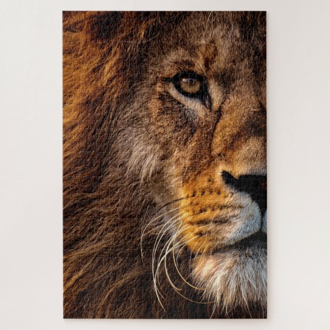Lion Jigsaw Puzzle (Vertical)
