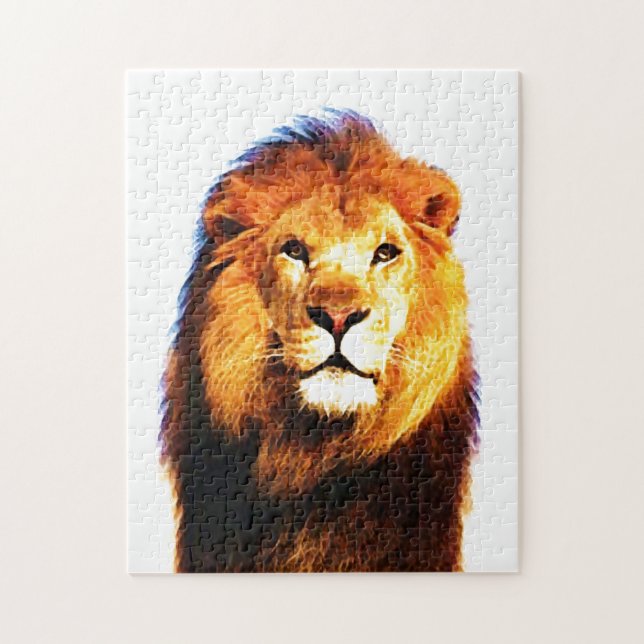 Lion Jigsaw Puzzle (Vertical)