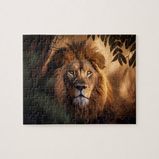 Lion Jigsaw Puzzle - Jungle