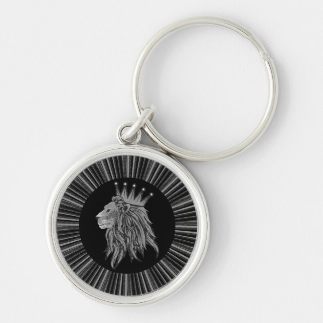 Lion - Jungle King Key Ring (Front)
