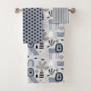 Lion Jungle King Towel