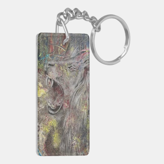 lion key ring (Back Left)