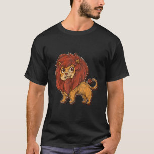 Lion Kids King Women Vintage T-Shirt