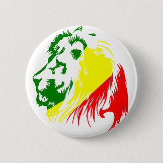 LION KING 6 CM ROUND BADGE