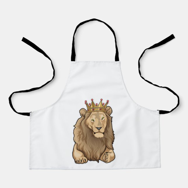 Lion King Crown Apron (Front)