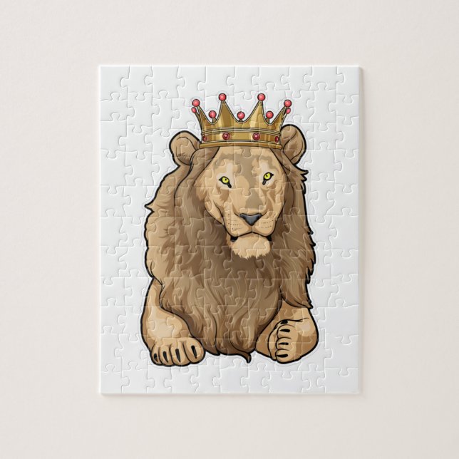 Lion King Crown Jigsaw Puzzle (Vertical)