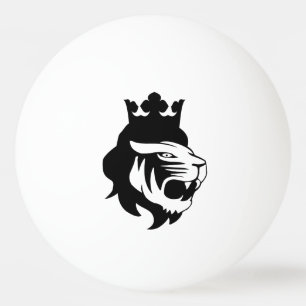 Lion king head ping pong ball