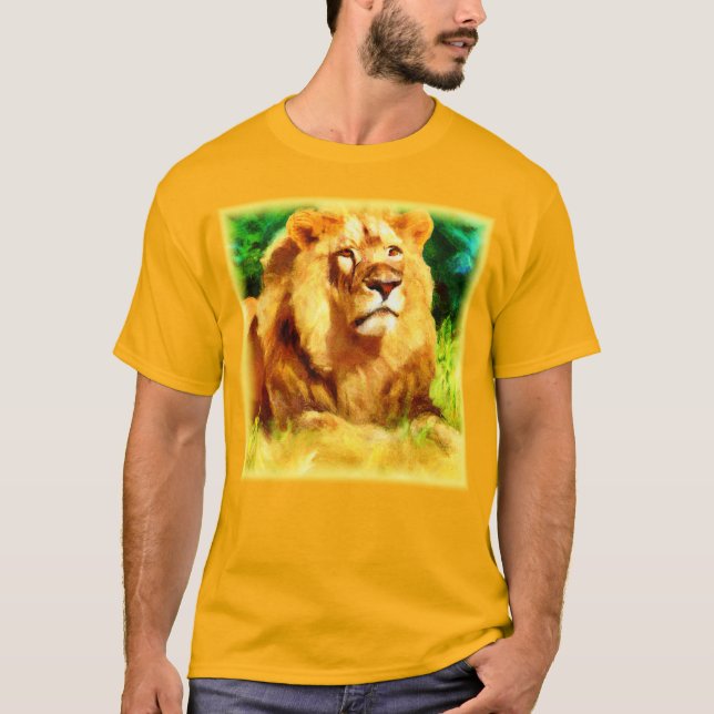 Lion King In The Forest. Buy Now T-Shirt (Front)