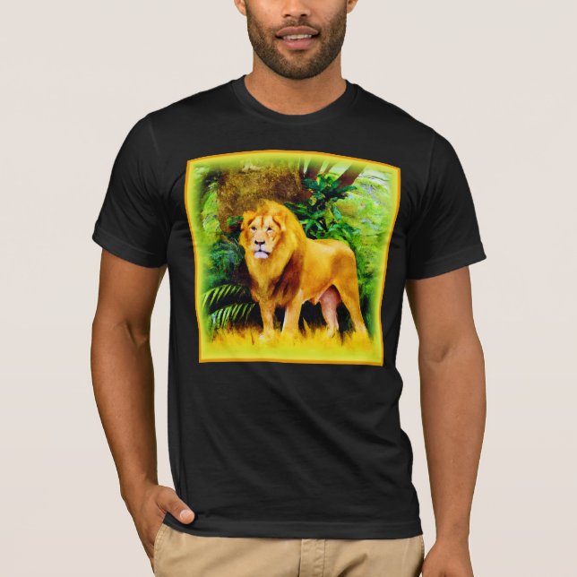 Lion King In The Jungle. Buy Now T-Shirt (Front)
