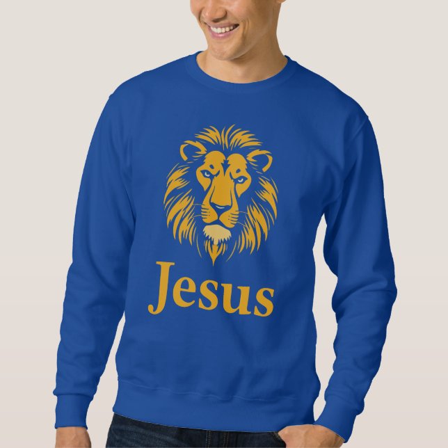 Lion King Jesus - Sweatshirt (Front)