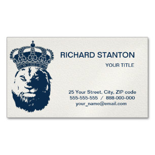 Lion king Magnetic business card