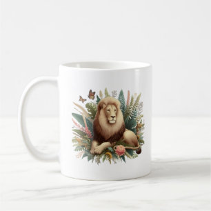 Lion King of Jungle Coffee Mug