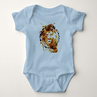 Lion King Of The Jungle Baby Bodysuit