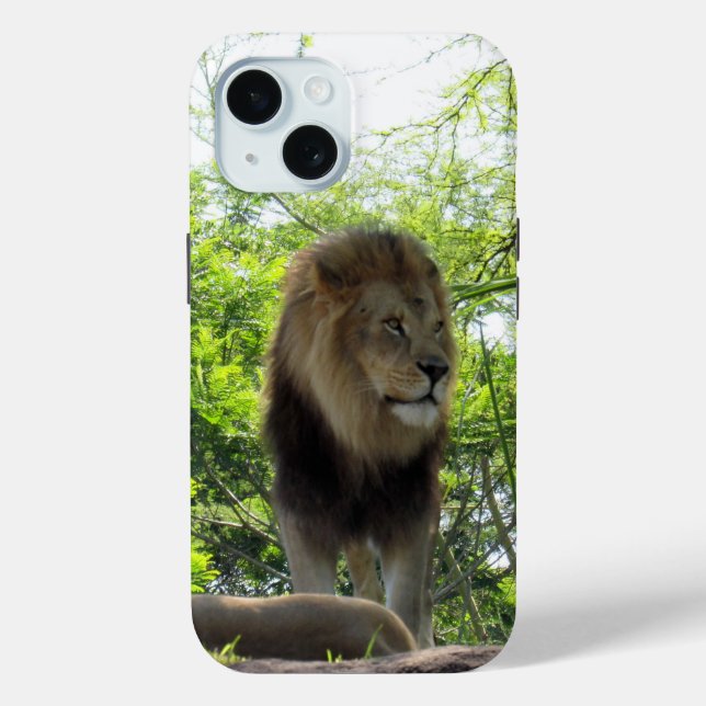 Lion - King of the Jungle Phone Case (Back)