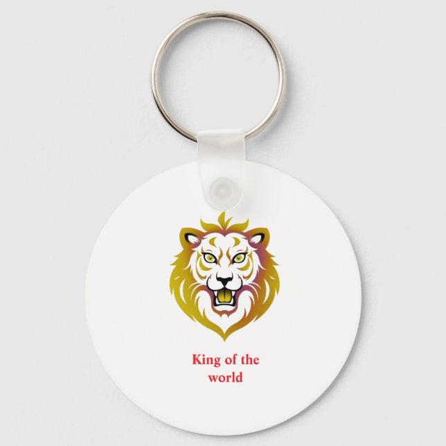 Lion King T-Shirt Key Ring (Front)