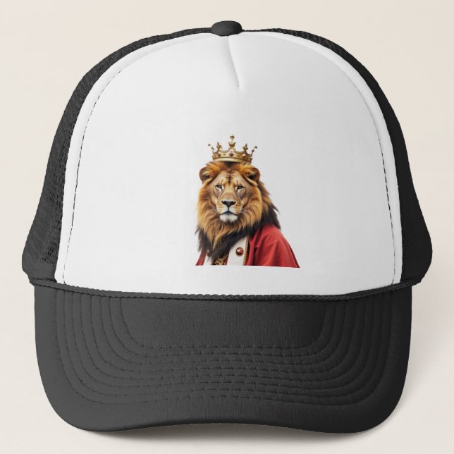 lion king trucker hat (Front)