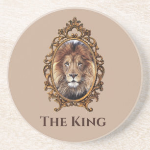 Lion king vintage mens  coaster
