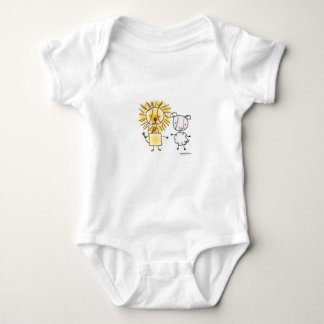 Lion & Lamb Baby Bodysuit