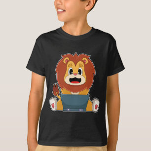 Lion Laptop T-Shirt