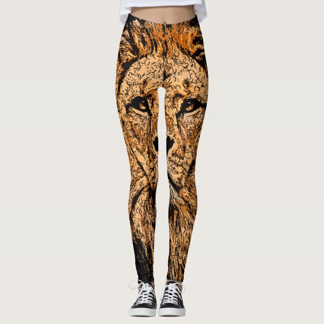 Lion Leggings (Front)