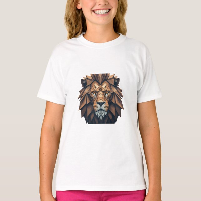Lion logo for t shirts design  (Front)