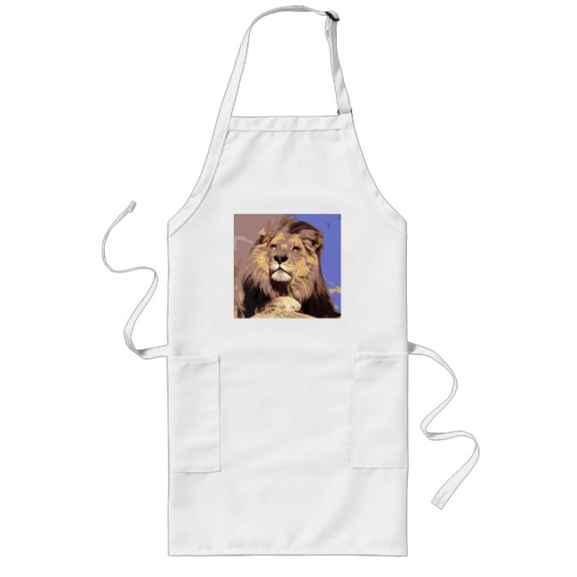 Lion Long Apron (Front)