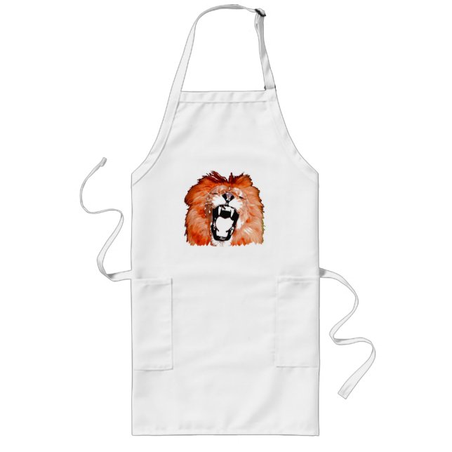 Lion Long Apron (Front)