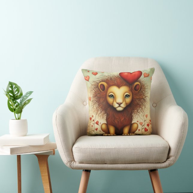 Lion Love 1 Cushion (Chair)
