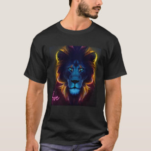 Lion Love Mystical Nature Colourful 1 T-Shirt