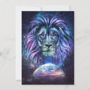 Lion Lovely Lion Thank You Card