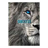 Lion Lover Success Is My Only Option