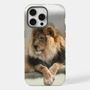 Lion Lovers Art Gifts iPhone Case