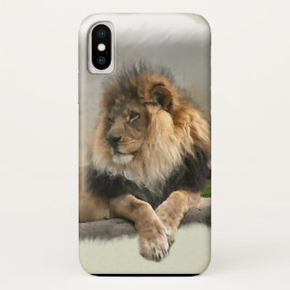 Lion Lovers King of the Jungle iPhone X Case