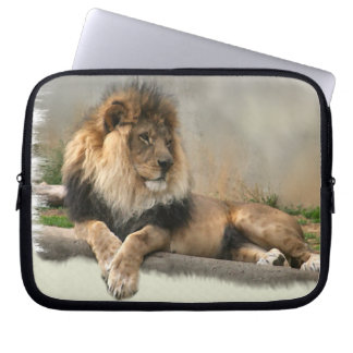 Lion Lovers King of the Jungle Laptop Sleeve