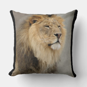 Lion Lovers Throw Pillow
