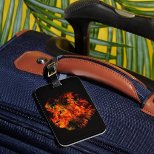 Lion Luggage Tag